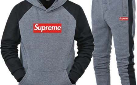Supreme Tracksuit Set