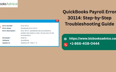 QuickBooks Payroll Error 30114: Step-by-Step Troubleshooting Guide