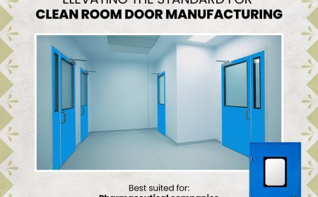 How Clean Room Doors Help Maintain ISO Certification Standards