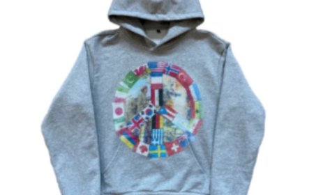 Peace in War Hoodie Making Statement with Material