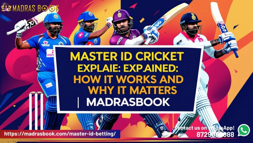Master ID Cricket Login & Registration: Everything You Need to Know