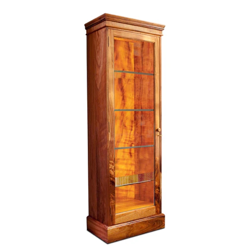 10 Creative Ways to Style Wood Cabinets with Glass Doors