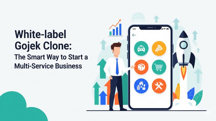 White-label Gojek Clone: The Smart Way to Start a Multi-Service Business