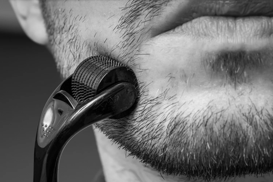How to Use a Beard Derma Roller for Optimal Growth