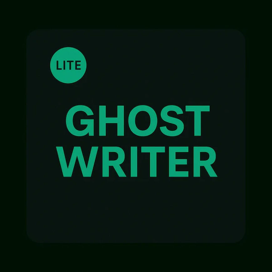 Ghost Writer: The AI-Powered Writing Assistant You Didn’t Know You Needed