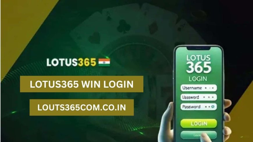 Lotus365 Win Login – The Complete Guide for Seamless Access to Your Betting Account