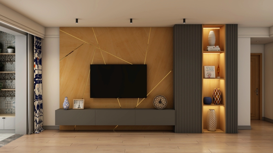 Modular TV Unit Interiors in Hyderabad
