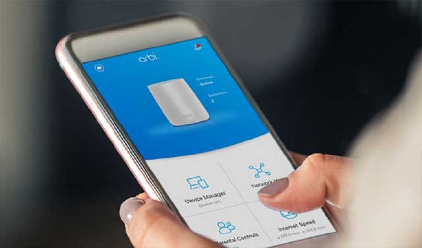 Using the Orbi App Setup for Remote Network Management