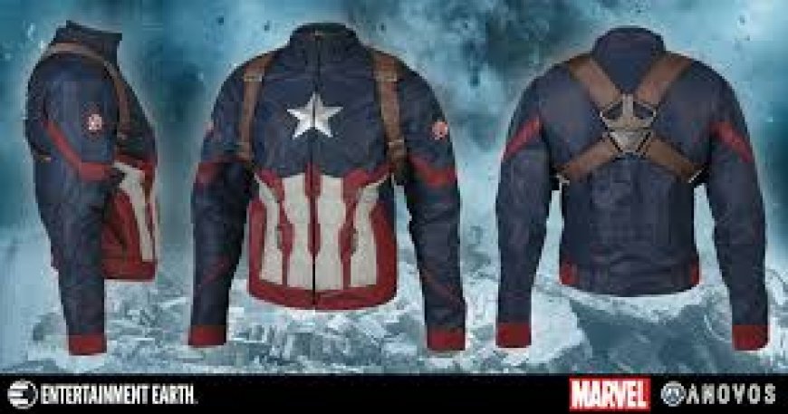 Captain America Jacket – Superhero Style That Never Goes Out of Fashion