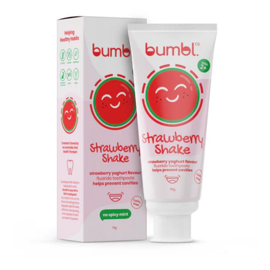 A New Start for Little Smiles with Strawberry Kids Toothpaste