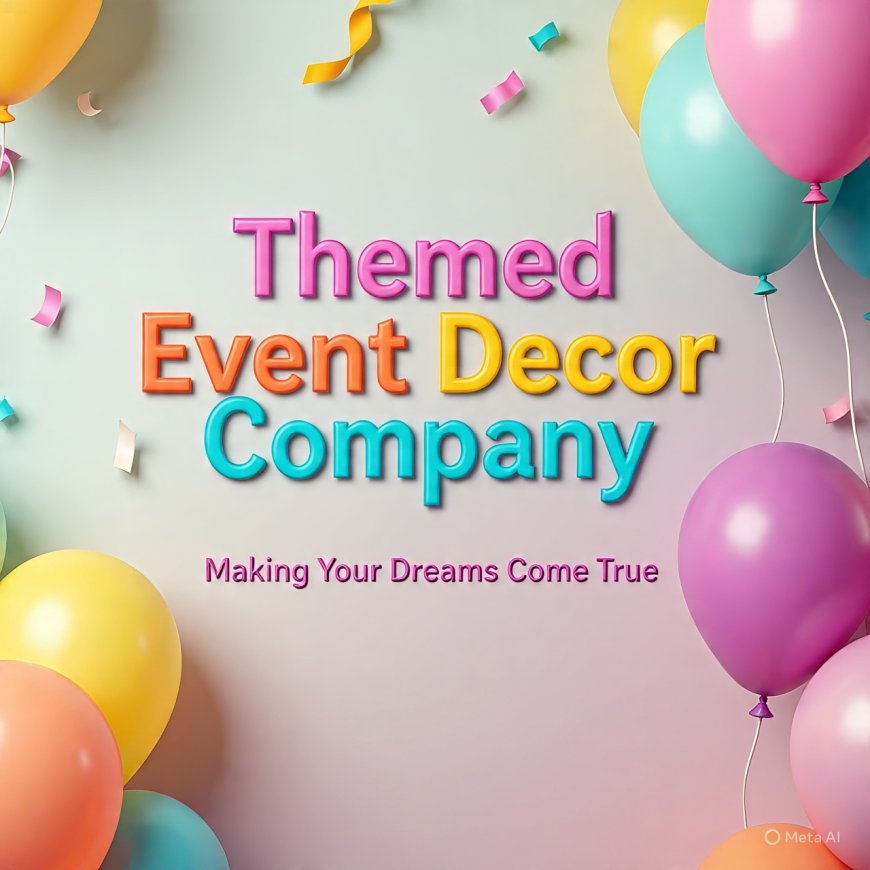 Best Themed Event Decor Company to Make Your Party Unforgettable