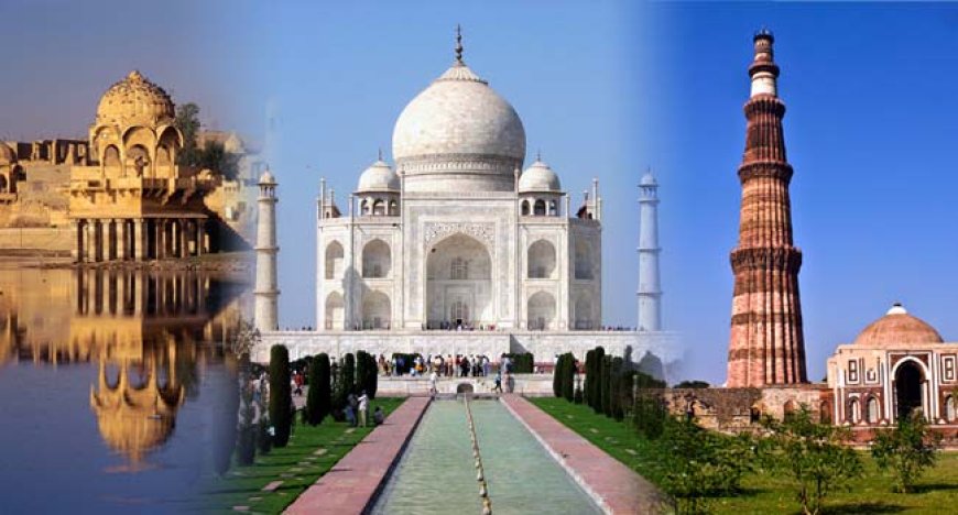 Delhi Agra Jaipur Tour Packages with Taj Mahal & Pink City Visit