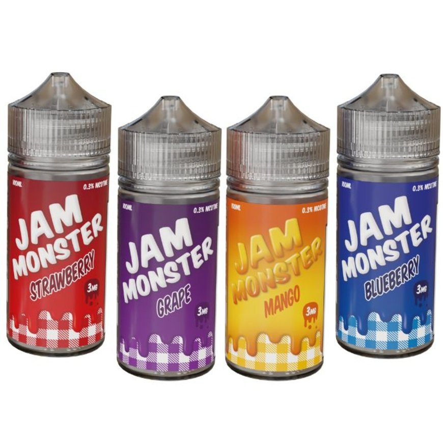 Fruit Monster Salt Nic Flavors That Pair Perfectly with Jam Monster Vape Juice