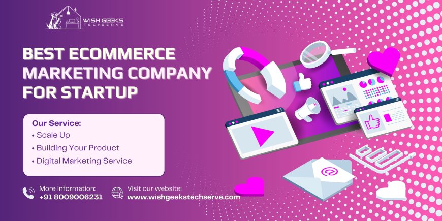 Best Ecommerce Marketing Company for Startup Delivering Scalable Strategies for Long-Term Online Success | Wish Geeks Techserve
