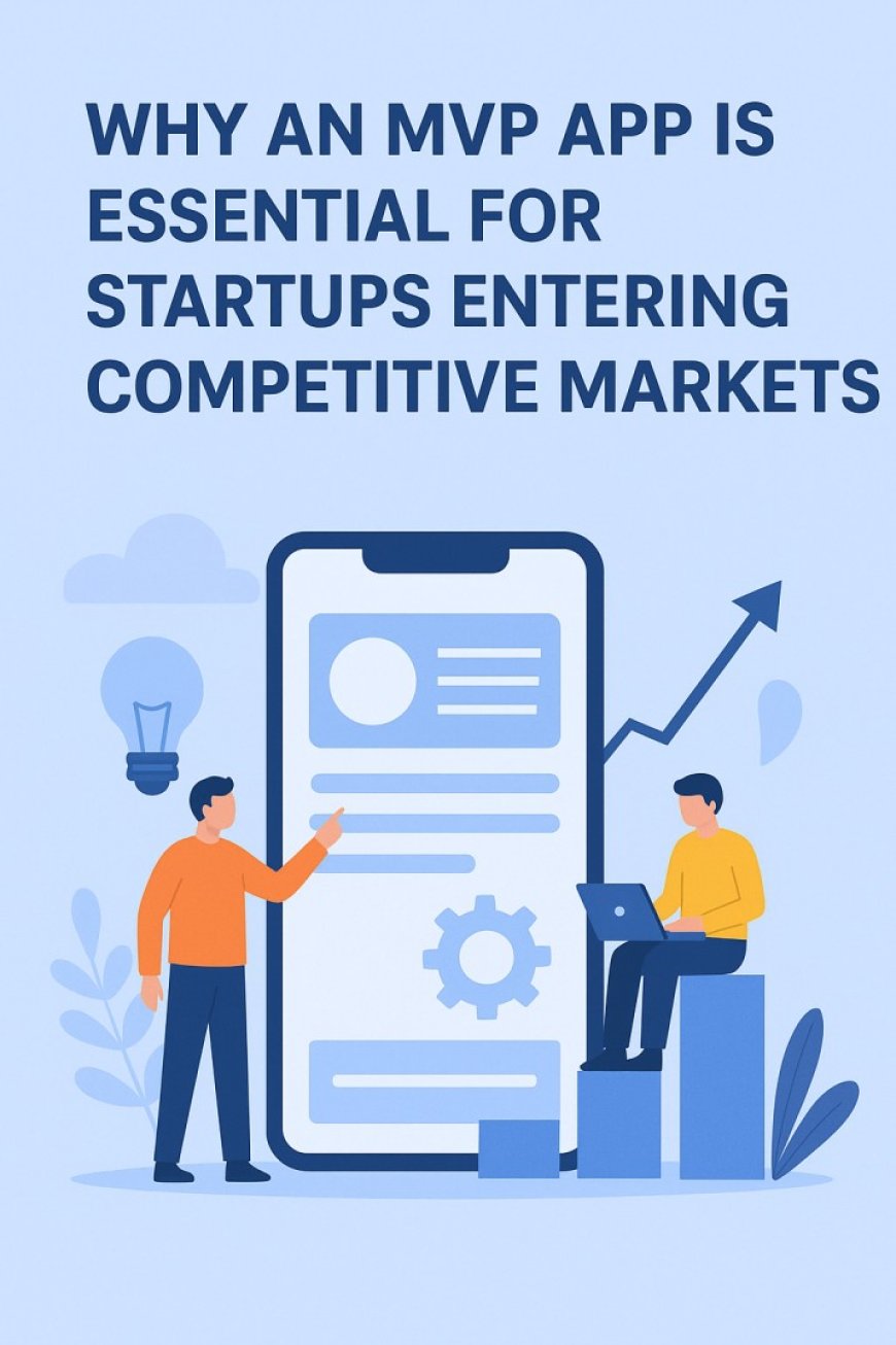 Why an MVP App is Essential for Startups Entering Competitive Markets