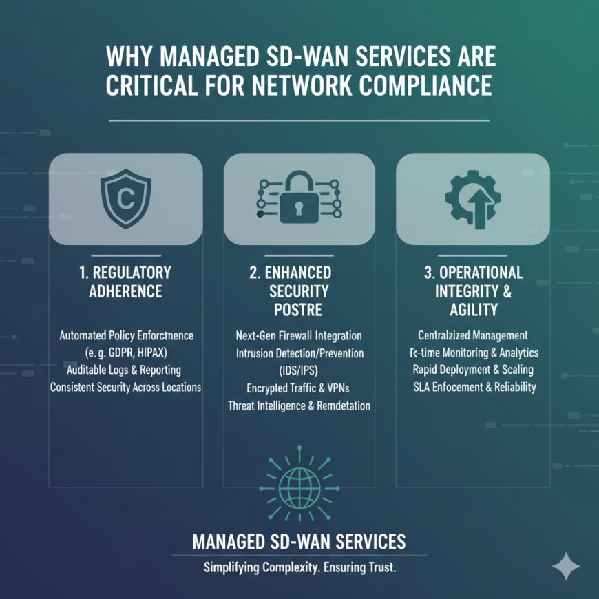 Why Managed SD-WAN Services Are Critical for Network Compliance.