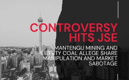 Mantengu Mining and Liberty Coal Challenge JSE Amid Alleged Market Manipulation