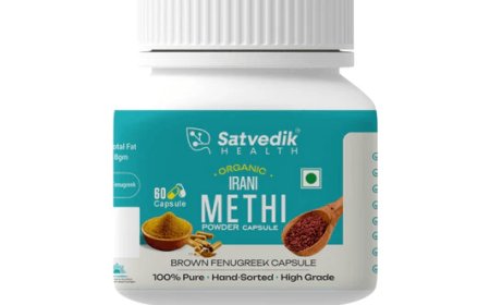 Buy 100% Organic Irani Methi Capsules - 30 Capsules