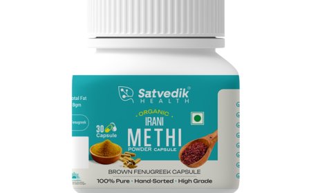 Organic Brown Fenugreek Capsules - 60 Capsules