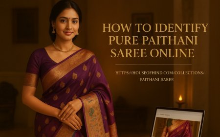 How to Identify Pure Paithani Saree Online