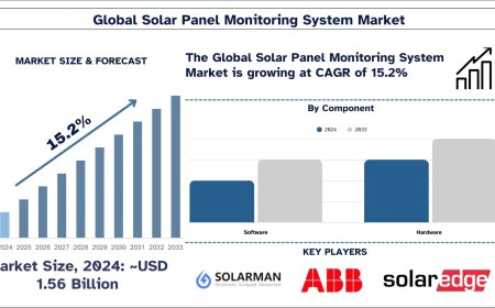 Solar Panel Monitoring System Market Size & Forecast, 2033 | UnivDatos