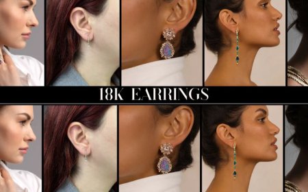 Comparing the Look of 18K Earrings to Lesser Karat Jewelry