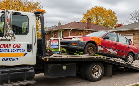 Scrap Car Removal Services Ontario – Fast Cash & Free Towing