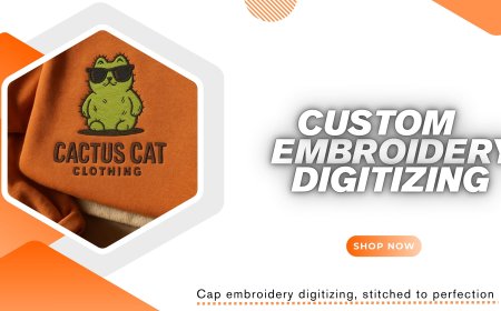Custom Embroidery Digitizing – Turning Creativity into Precision Art