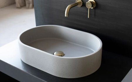 Vom Standard zum Luxus: Badezimmerwaschbecken aus Beton richtig wählen