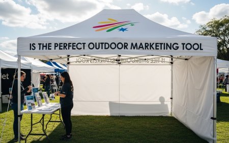 Why a Custom 10x10 Tent Is the Perfect Outdoor Marketing Tool