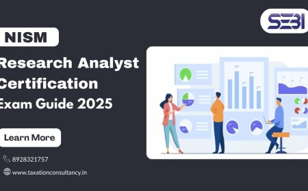 NISM Research Analyst Exam & Taxation Consultancy Guide