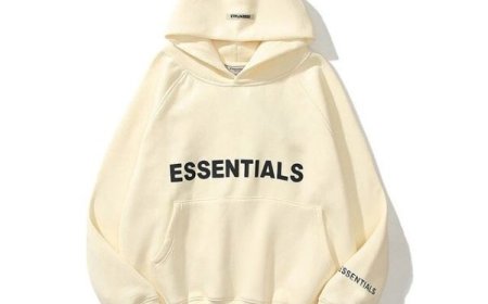 Essential Hoodie premium materials clothing shop