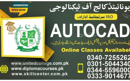 AutoCAD Course in Rawalpindi, Islamabad – Learn from Industry Experts at UCT