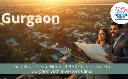 Find Your Dream Home, 3 BHK Flats for Sale in Gurgaon with Investors Clinic