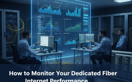 How to Monitor Your Dedicated Fiber Internet Performance.
