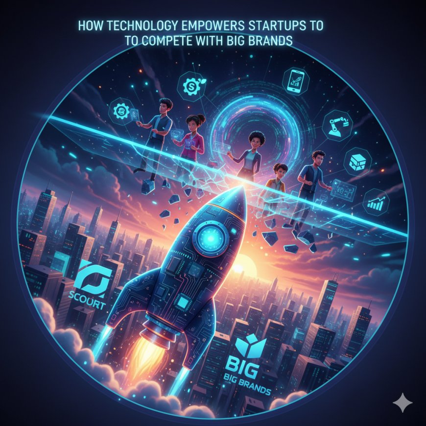 How Technology Empowers Startups to Compete with Big Brands