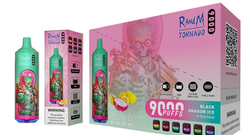 RandM Tornado 9000 België – De Nieuwe Revolutie in Vaping