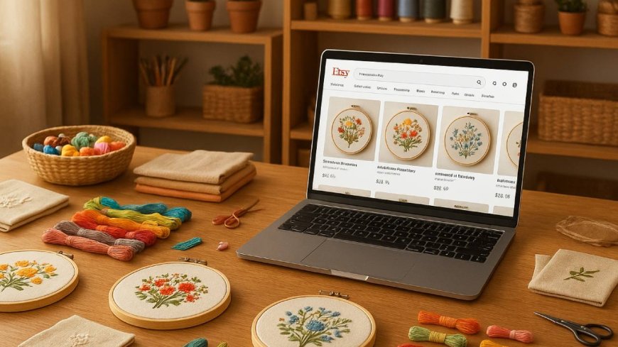 How to Sell Embroidery Designs on Etsy: A Simple Guide for Creators