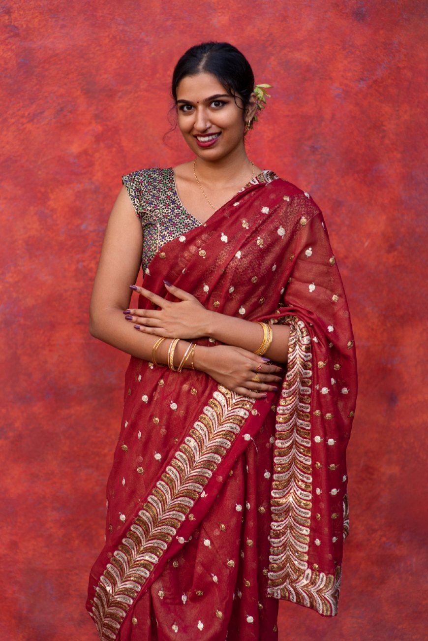 The Significance of Red in Karwa Chauth Sarees and Its Alternatives