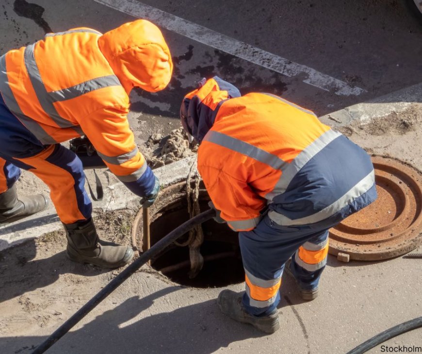 The Secrets Behind Efficient Sewer Line Cleaning in Stockholm: Suction Trucks at Work