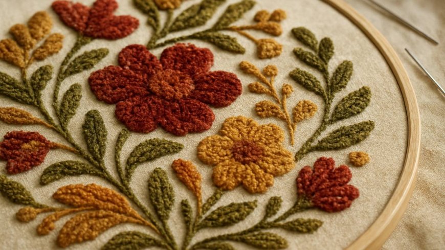The Timeless Charm of Chenille Stitch Embroidery
