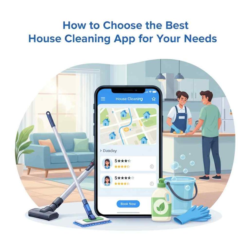 How to Choose the Best House Cleaning App for Your Needs