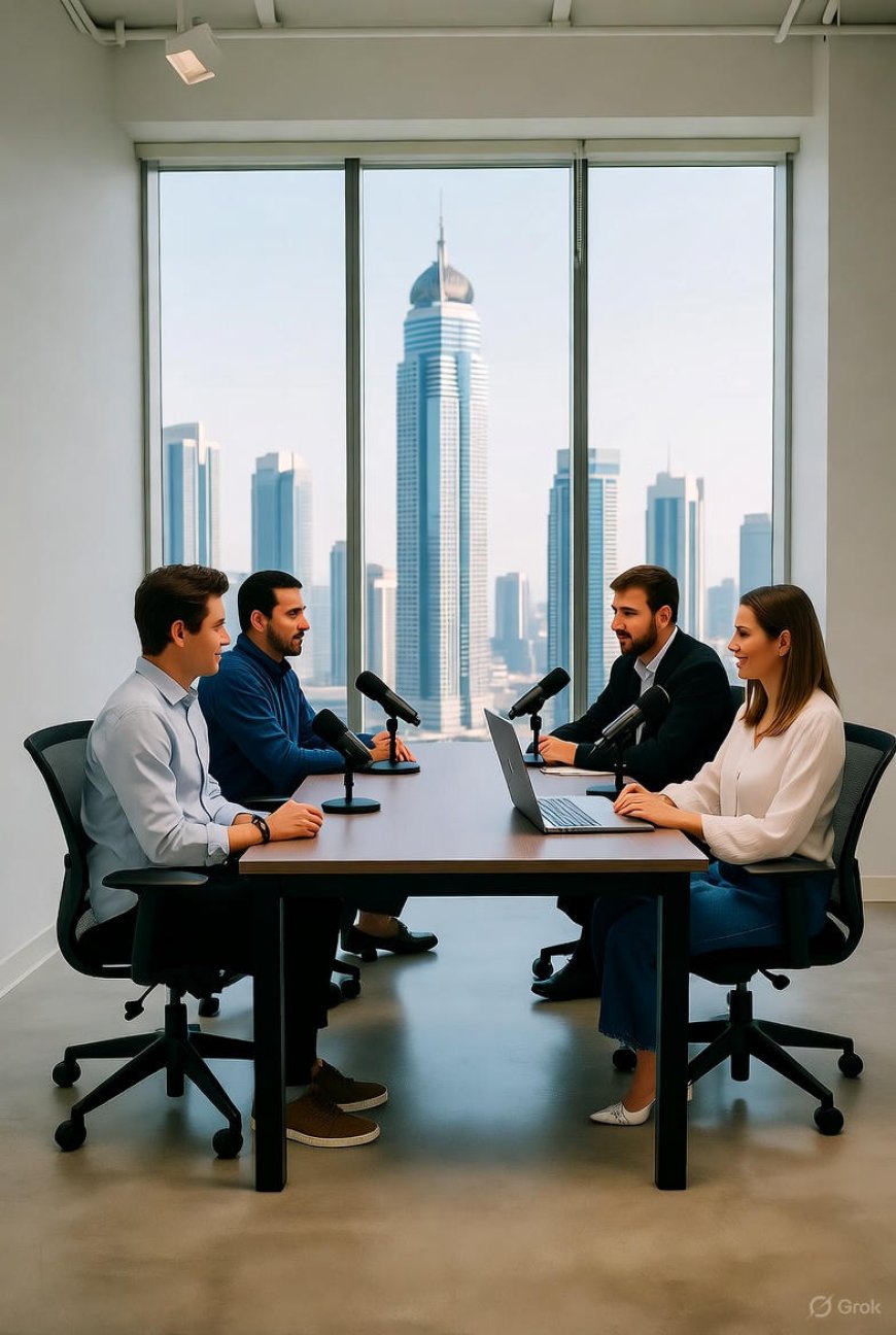 Dubai Podcast Studios – Elevate Your Brand Through Professional Audio Production