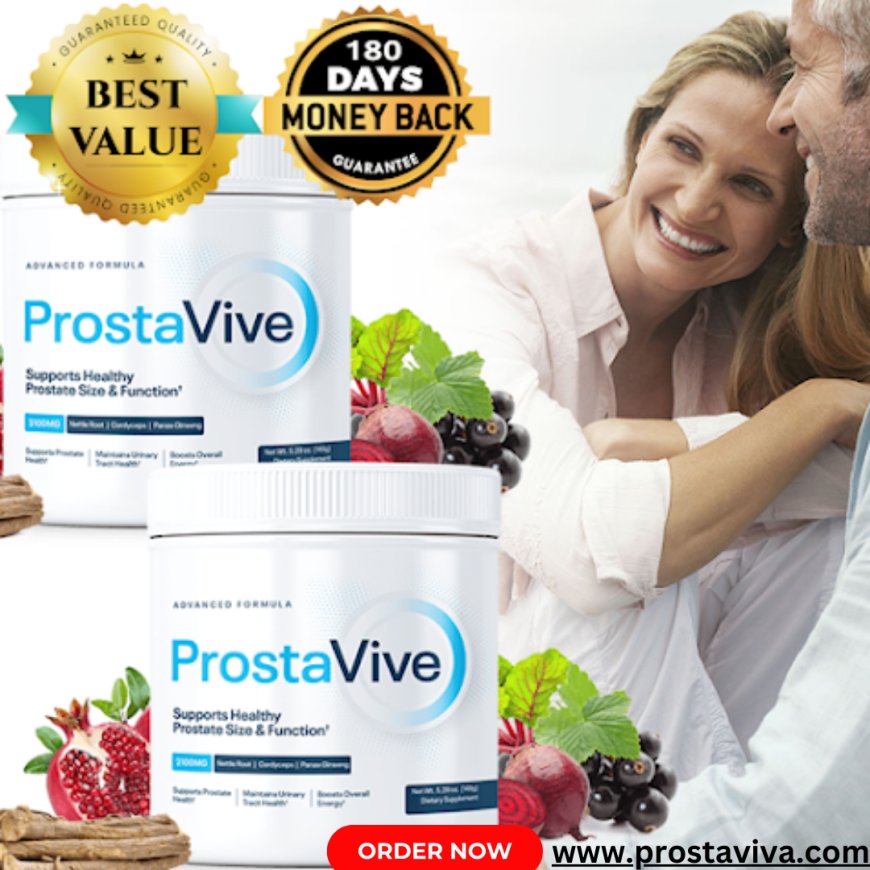 ProstaVive Official | Support Healthy Prostate Function