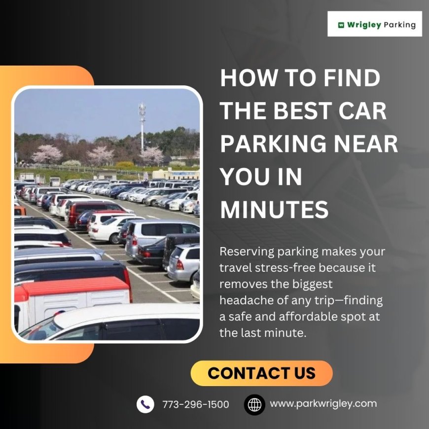 From Rush to Relaxation: How Smart Parking Choices Make City Life Easier