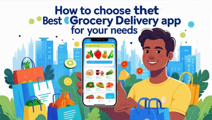 How to Choose the Best Grocery Delivery App for Your Needs