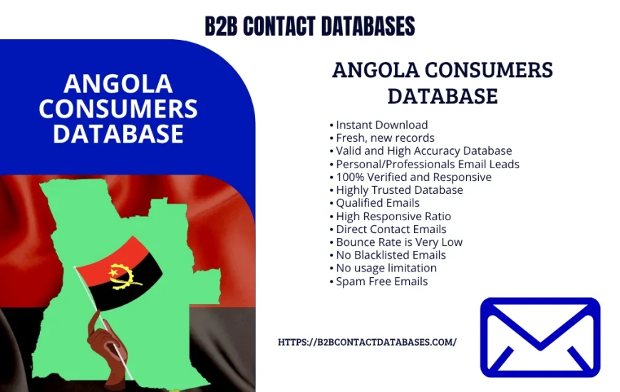 Buy Verified Angola Consumers Database for Better Marketing Results