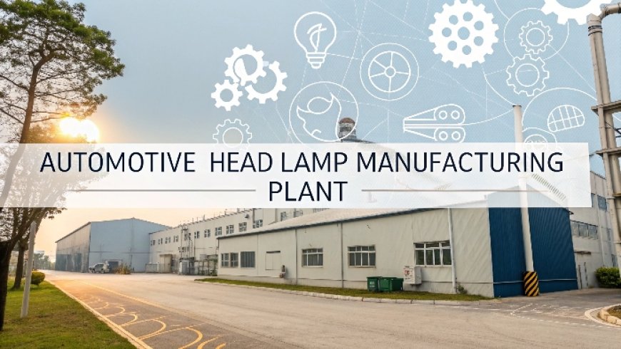 Automotive Head Lamp Manufacturing Plant Project Report 2025 Machinery, Cost and Details
