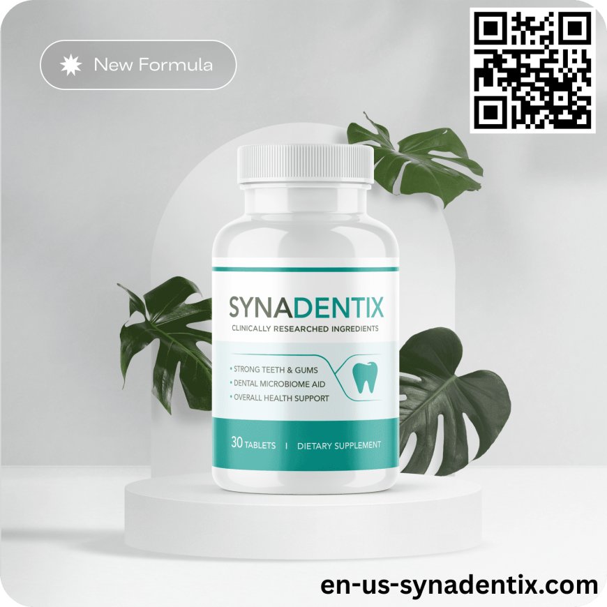 Buy Synadentix – Rebuild Strong Teeth & Healthy Gums Naturally