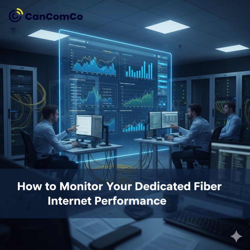 How to Monitor Your Dedicated Fiber Internet Performance.
